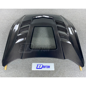 Nouveau capot en fibre de carbone transparente noire Drifton 3K/6K/12K, finition brillante/mate, protection UV, Mustang Gen7 S650 2024-On - Product Image 5
