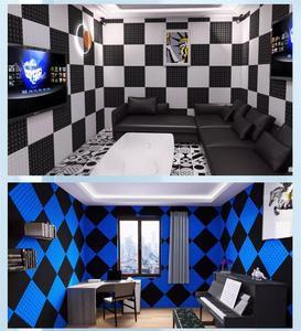 Tấm cách âm tự dính trong nhà hình chóp cách âm cho phòng trống; hấp thụ âm thanh - Product Image 5