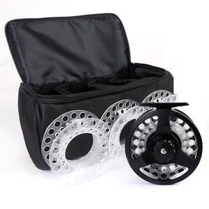 Carrete de Pesca con Mosca de Metal Fundido a Presión - Product Image 1