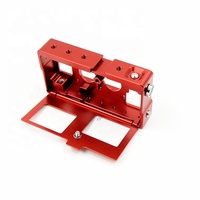 Caméra de voiture en aluminium sur mesure anodisé par fraisage usiné CNC, caméra de mouvement en métal de couleur différente
