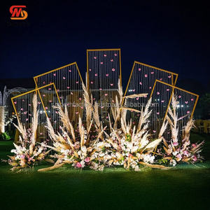 SMOOTH 5 Piece Set White Backdrop Stand Set Iron Metal Frame <b>Wedding</b> <b>Arch</b> for <b>Wedding</b> Party Decoration - Product Image 2