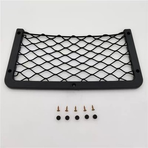 Bolsa Organizadora Multifuncional para Auto con 1-3 Compartimentos, Bolsillo de Red para Teléfono Móvil, Portavasos para Almacenamiento en el Guantera - Product Image 1