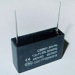 <span class=keywords><strong>Condensateur</strong></span> <span class=keywords><strong>de</strong></span> moteur <span class=keywords><strong>de</strong></span> ventilateur BESUN AC CBB61, <span class=keywords><strong>condensateur</strong></span> <span class=keywords><strong>de</strong></span> <span class=keywords><strong>démarrage</strong></span> <span class=keywords><strong>de</strong></span> ventilateur <span class=keywords><strong>de</strong></span> plafond en polypropylène cylindrique CBB61, <span class=keywords><strong>450v</strong></span> 1.0-40uf - Product Image 5