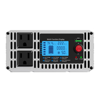 HOULI 2000W 3000W 4000W 5000WSolar onduleur convertisseur monophasé générateur de puissance de voiture avec prise américaine réseau à onde sinusoïdale pure