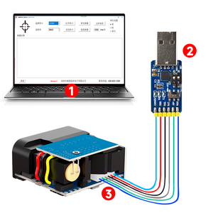 Modul pencari jarak standar modul laser UAV 905nm modul pencari jarak Laser aman mata - Product Image 1