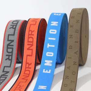 Anyaman poliester anyam elastis kualitas tinggi Multi ukuran dan Multi Warna untuk tas baju sepatu tali - Product Image 2