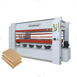 One layer two layer three layer hot press machine for plywood veneer and melamine laminating