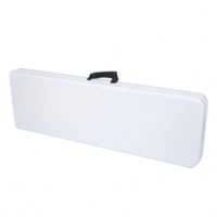 Table pliante en plastique légère et portable pour pique-nique, mariage, camping