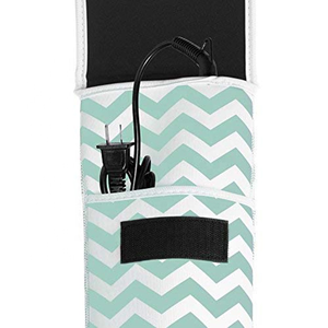 Heat Resistant Universal Hair <b>Straightener</b> Bag Neoprene <b>Curling</b> Iron Cover Travel <b>Curling</b> Lron Bag - Product Image 2