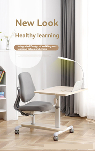 Trẻ Em Của Nghiên Cứu Bàn Ghế Phù Hợp Với Để Sửa Ngồi Tư Thế Vật Liệu Chịu Mài Mòn Nâng Con Lăn Phong Trào Thích Hợp Cho Tiểu Học - Product Image 2