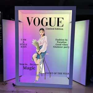 ฉากหลังแบบเซลฟี่หมุนได้อัตโนมัติใหม่ล่าสุดตู้โชว์ภาพถ่ายปาร์ตี้แบบไร้สายใช้ได้กับกล้องสมาร์ทโฟนไอแพด - Product Image 2