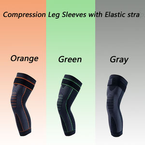 Vente chaude Respirant Longue Compression Jambe Manches Genou Manches Protéger La Jambe pour Hommes Femmes - Product Image 2