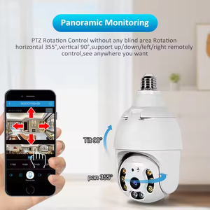 <span class=keywords><strong>Camera</strong></span> an ninh trong nhà Dome <span class=keywords><strong>Camera</strong></span> 1080P WIFI Mạng Máy ảnh ống kính duy nhất phát hiện chuyển động hình dạng bóng đèn - Product Image 6