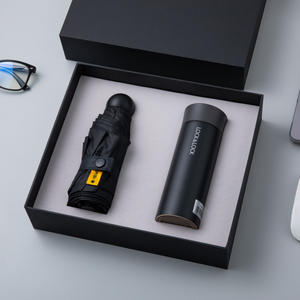 Profitez d'une réunion cadeau pratique Tasse thermos 50% de réduction ensemble de parapluies Ensemble de cadeaux d'affaires créatifs pour petits fans pour les clients - Product Image 2