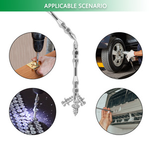 Puntas de destornillador Lavie Ph2 K5 de acero, magnéticas, de doble punta, con cabeza cruzada, para taladro eléctrico - Product Image 3