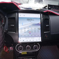 Multimédia de voiture Android de style Tesla pour lecteur DVD avec navigation GPS intégrée pour Mitsubishi Lancer EX GLS Evo 2007-2017