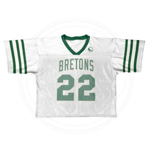Maillots de football rétro classiques vintage, col en V, maillot de football rétro personnalisé de haute qualité - Product Image 3