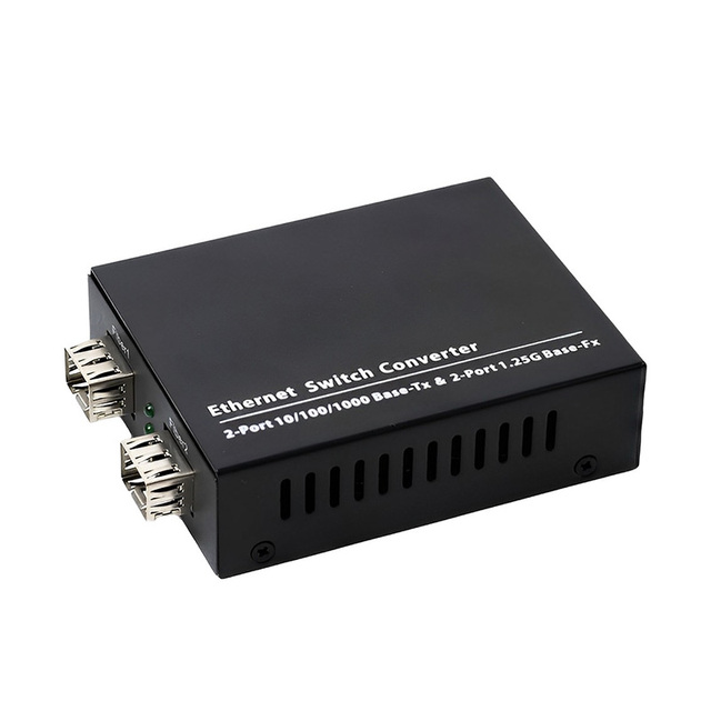 Gigabit 2 Gigabit 2 SFP Ethernet Optical Fiber Switch