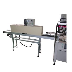 Nueva Máquina Impresora Automática de Etiquetas de Tarjetas de Pantalla de 4 Estaciones, Monocromática Plana con Motor PLC, Túnel IR y Mesa Giratoria - Product Image 6