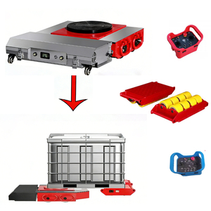 Carro de Carga Eléctrico con Control Remoto de 20 Toneladas, Equipo de Transporte con Control Remoto, Plataforma Rodante para Fábrica - Product Image 1