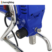 Machine de pulvérisateur de peinture sans air portable professionnelle haute pression 220V pour usage industriel direct en usine