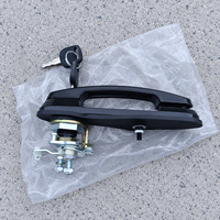 Poignée en T à verrouillage par clé pour accessoires de capot de pick-up professionnel, compatible Toyota Hilux, Ford Ranger, Isuzu D-max, pour un verrouillage sécurisé de la porte arrière