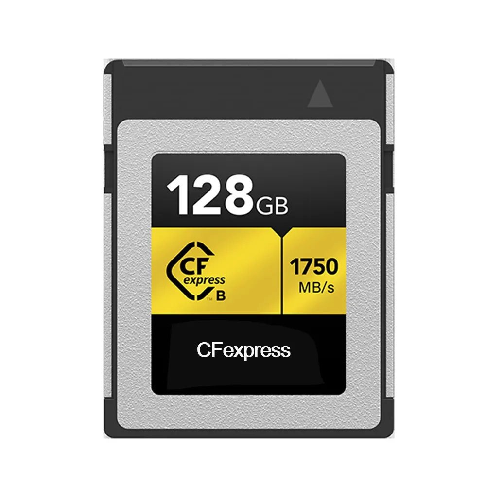 بطاقة ذاكرة احترافية أصلية 100% من CFexpress من النوع B بسعة 128 جيجابايت وبطاقة تخزين 256 جيجابايت و512 جيجابايت كارت فلاش للكاميرات بدقة 4K/8K راو