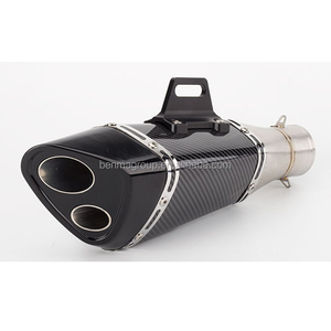 Silenciador Doble Salida R15 V3 para Motocicleta, Piezas para RC390 MT03 Z250 - Product Image 2