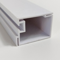 Le profil dur de PVC pour faire l'exposition Fram ou la fenêtre Fram et nous pourrions fournir le service des douanes pour faire la forme que vous avez besoin