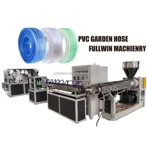 PVC fiber donatılı hortum boru tesisi makine plastik PVC yılan derisi hortum hortum yapma makinesi fabrika fiyat