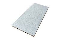 Panneaux muraux acoustiques à lattes en placage de chêne blanc, certifiés, élégants et efficaces, absorption acoustique de classe A, design contemporain