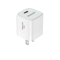 Adaptateur de voyage à charge rapide GaN 65W, prise US, chargeur USB Type-C OEM avec protection OTP 5V/3A pour téléphone portable