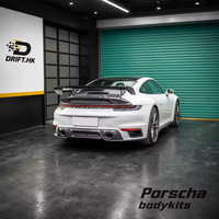 Kit de Carrocería para Panamera 971, Parachoques Delantero, Faldones Laterales, Difusor Trasero, Luz Trasera LED, Estilo Deportivo