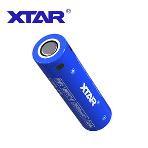 Batterie li-ion à haut débit XTAR 3.6V 18650H 2600mAh30A Batteries rechargeables à dessus plat non protégées à décharge élevée - Product Image 4