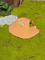 Chapeau Bob pour Chien en Nylon Respirant d'Été avec Sangle Mentonnière Réglable - Protection Anti-UV pour Activités de Plein Air et Pêche