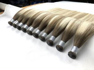 Extensiones de Cabello Ruso Virgen 100% Humano de Doble Trama, Precio de Fábrica Ruikang Genius Weft - Product Image 6