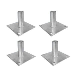 Plaque de <span class=keywords><strong>base</strong></span> en acier galvanisé à chaud plongée personnalisée par OEM - Product Image 4
