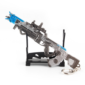 APEXs <span class=keywords><strong>Legends</strong></span> 1/6 Modèle de fusil d'assaut Legendary Super Nova VK-47 Flatline en métal, collection de jeux, porte-clés, jouets - Product Image 3