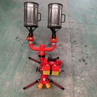 Moniteur d'eau multifonctionnel en alliage d'aluminium flexible pour la lutte contre les incendies, doté de diverses capacités de lutte contre les incendies et adapté à divers usages.