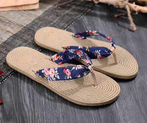 Scarpe Estive da Donna Nuove Ciabatte alla Moda con Stampa Floreale Infradito <span class=keywords><strong>Sandali</strong></span> - Product Image 6