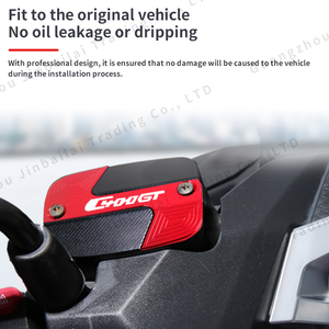 Accesorios para Motocicleta, Cubierta de Depósito de Líquido de Frenos de Aleación de Aluminio, Tapa Protectora de Bomba Superior CNC para <span class=keywords><strong>C400X</strong></span> <span class=keywords><strong>C400GT</strong></span> - Product Image 5