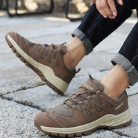 Chaussures de sécurité pour hommes, légères, confortables, respirantes, avec doublure en mesh, résistantes aux perforations et aux chocs, tige souple en PU flexible