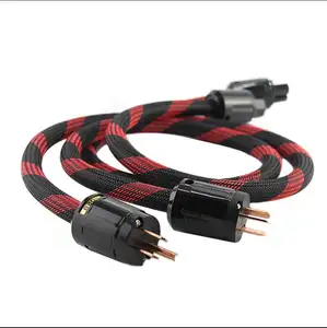 Y-060 Monster 400 Audio HIFI Power Cord Pure Copper Speaker CD Amplifier Tube Cable