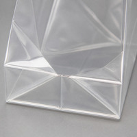 Sac de protection en plastique transparent à fond carré en LDPE, résistant à l'humidité et aux perforations, pour carton, 130*130*180 cm