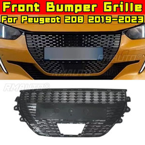 Kit carrosserie pour Peugeot 208 2019-2023, calandre de pare-chocs, grilles de course, bandes décoratives, calandre avant, pièce extérieure - Product Image 1