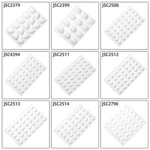 MUYULINS factory can customize a 15-cavity 3D heart-shaped mold, LFGB non-stick, BPA-free <b>silicone</b> mousse cake mold - Product Image 2