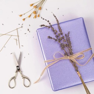 Wholesale Recyclable Double-Sided Craft <b>Paper</b> Gift <b>Wrap</b> Lavender Bundle Digital Printing Compatible Eco-Friendly Packaging for - Product Image 4