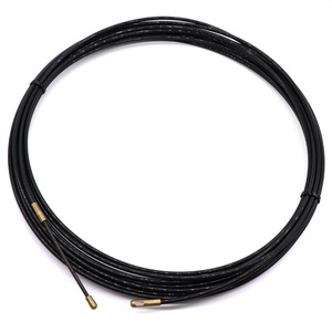 Tiracables de Acero Liushi de 3 mm con Cabezal de Resorte Negro, Cable de Acero Inoxidable de Alta Densidad para Cableado de Conductos - Product Image 4
