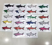 2025 Autocollant Personnalisé 3D Logo Paul Shark Imperméable Décoration Dessin Animé Vente en Gros