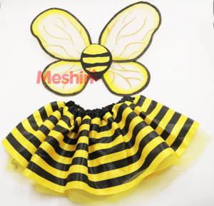 Disfraz de Abeja, Libélula y Mariquita para Niños, Conjunto de Cuatro Piezas con Alas, Disfraces de Personajes Animales para Fiestas de Halloween, Incluye Capa - Product Image 1